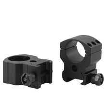 Load image into Gallery viewer, CCOP USA 1 Inch Picatinny-Style Heavy Duty Tactical Scope Rings Matte (6 Screws)