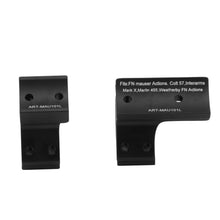 Load image into Gallery viewer, 1 Inch Integral Scope Rings for Marlin 455 & Weatherby FN Mauser