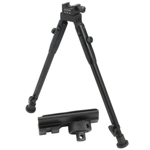 CCOP USA 11" to 14" Folding Picatinny Mount Bipod with Adjustable Legs
