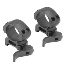 Load image into Gallery viewer, CCOP USA 1 Inch Picatinny-Style Quick Detach Scope Rings Matte (4 Screws)