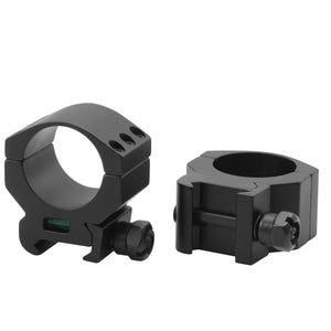 CCOP USA 30mm Picatinny-Style Tactical Scope Rings with Bubble Level (6 Screws)