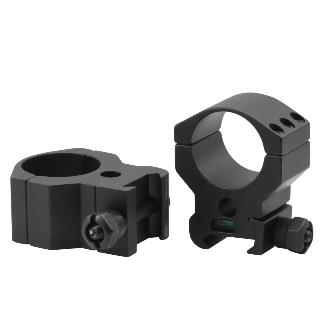 CCOP USA 30mm Picatinny-Style Tactical Scope Rings with Bubble Level (6 Screws)