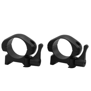 CCOP USA 1 Inch Quick-Detachable Picatinny-Style Rings Matte (2 Screws)