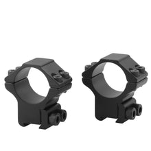 Load image into Gallery viewer, CCOP USA 1 Inch Air Gun Stop Pin Scope Rings Matte (4 Screws)