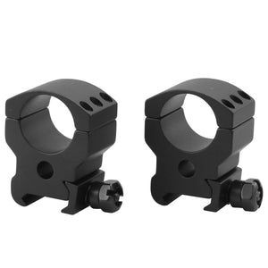 CCOP USA 1 Inch Picatinny-Style Heavy Duty Tactical Scope Rings Matte (6 Screws)