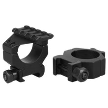 Load image into Gallery viewer, CCOP USA 30mm Picatinny-Style Tactical Scope Rings with Top Rail Matte (4 Screws)