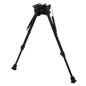 CCOP USA Spring Return Pivot Bipod with Adjustable Notch Legs (Swivel Stud Mount)