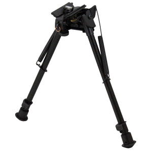 CCOP USA Spring Return Pivot Bipod with Adjustable Notch Legs (Swivel Stud Mount)