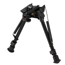 Load image into Gallery viewer, CCOP USA Spring Return Pivot Bipod with Adjustable Notch Legs (Swivel Stud Mount)
