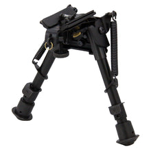 Load image into Gallery viewer, CCOP USA Spring Return Pivot Bipod with Adjustable Notch Legs (Swivel Stud Mount)