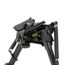 Load image into Gallery viewer, CCOP USA Spring Return Pivot Bipod with Adjustable Notch Legs (Swivel Stud Mount)