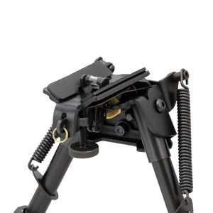 CCOP USA Spring Return Pivot Bipod with Adjustable Notch Legs (Swivel Stud Mount)