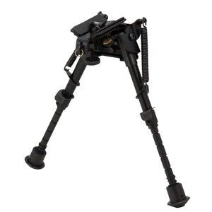 CCOP USA Spring Return Pivot Bipod with Adjustable Notch Legs (Swivel Stud Mount)