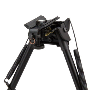 CCOP USA Spring Return Pivot Bipod with Adjustable Notch Legs (Swivel Stud Mount)