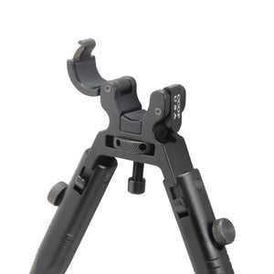 CCOP USA 11" to 14" Folding Barrel Clamp Mount Bipod with Adjustable Legs