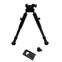 Load image into Gallery viewer, CCOP USA Folding Picatinny QD Mount Bipod with Swivel Stud Adapter (Quick Detach)