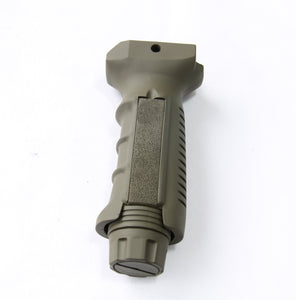 Ergonomic Ambidextrous Vertical Tactical Foregrip with Battery Storage
