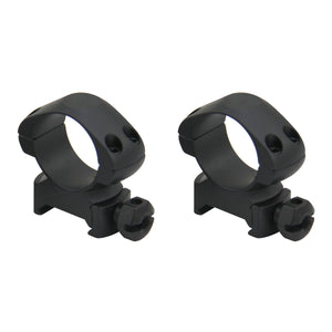 CCOP USA 1 Inch Picatinny-Style Tactical Scope Rings Matte (4 Screws)