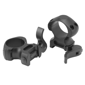 CCOP USA 1 Inch Picatinny-Style Quick Detach Scope Rings Matte (4 Screws)