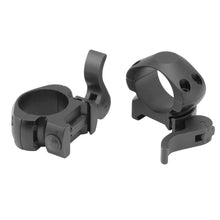 Load image into Gallery viewer, CCOP USA 1 Inch Picatinny-Style Quick Detach Scope Rings Matte (4 Screws)
