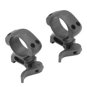 CCOP USA 30mm Picatinny-Style Quick Detach Scope Rings Matte (4 Screws)